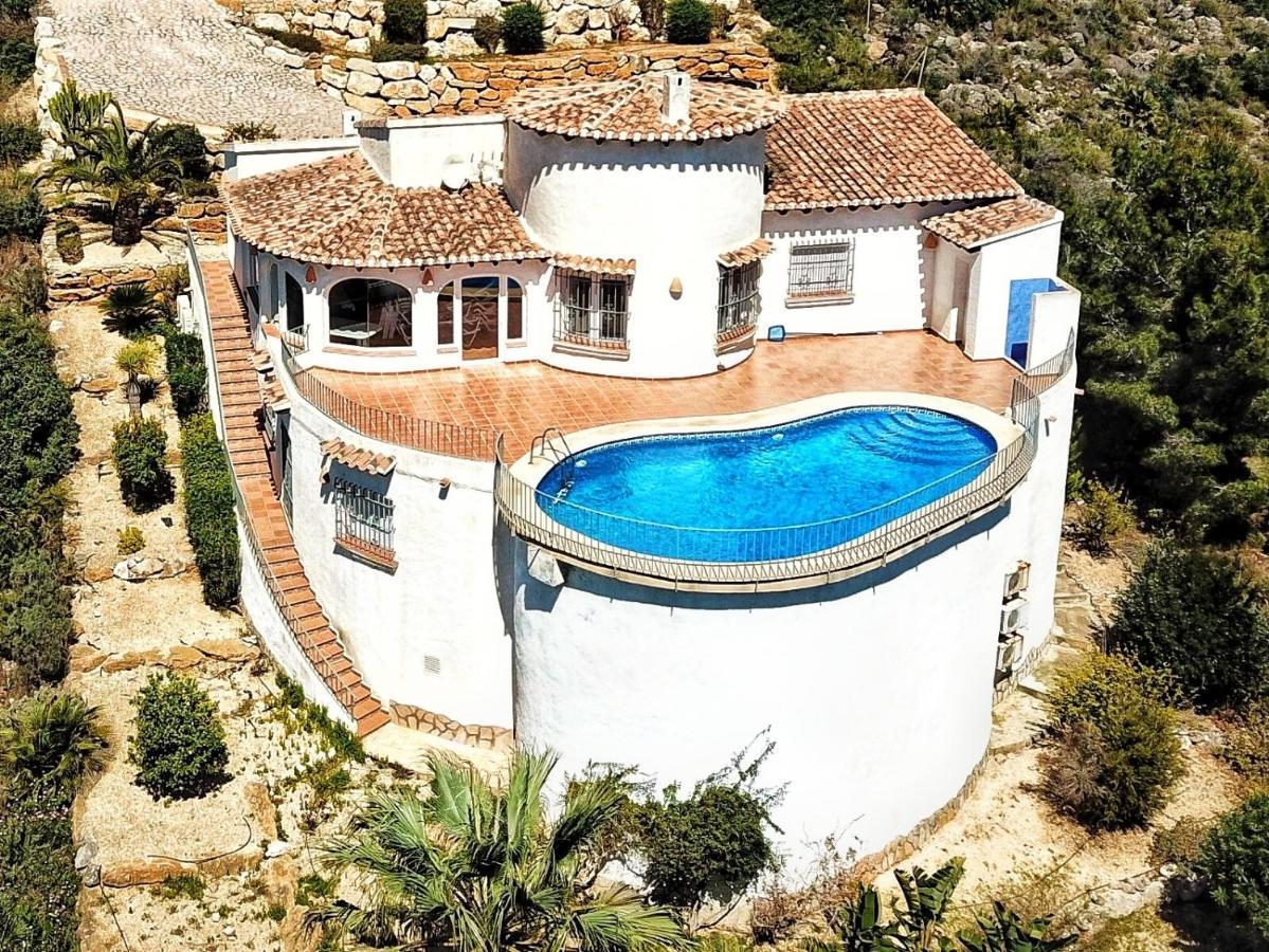 Casa Dalí lot of space, fantastic views&heated pool Monte Pego Exterior foto
