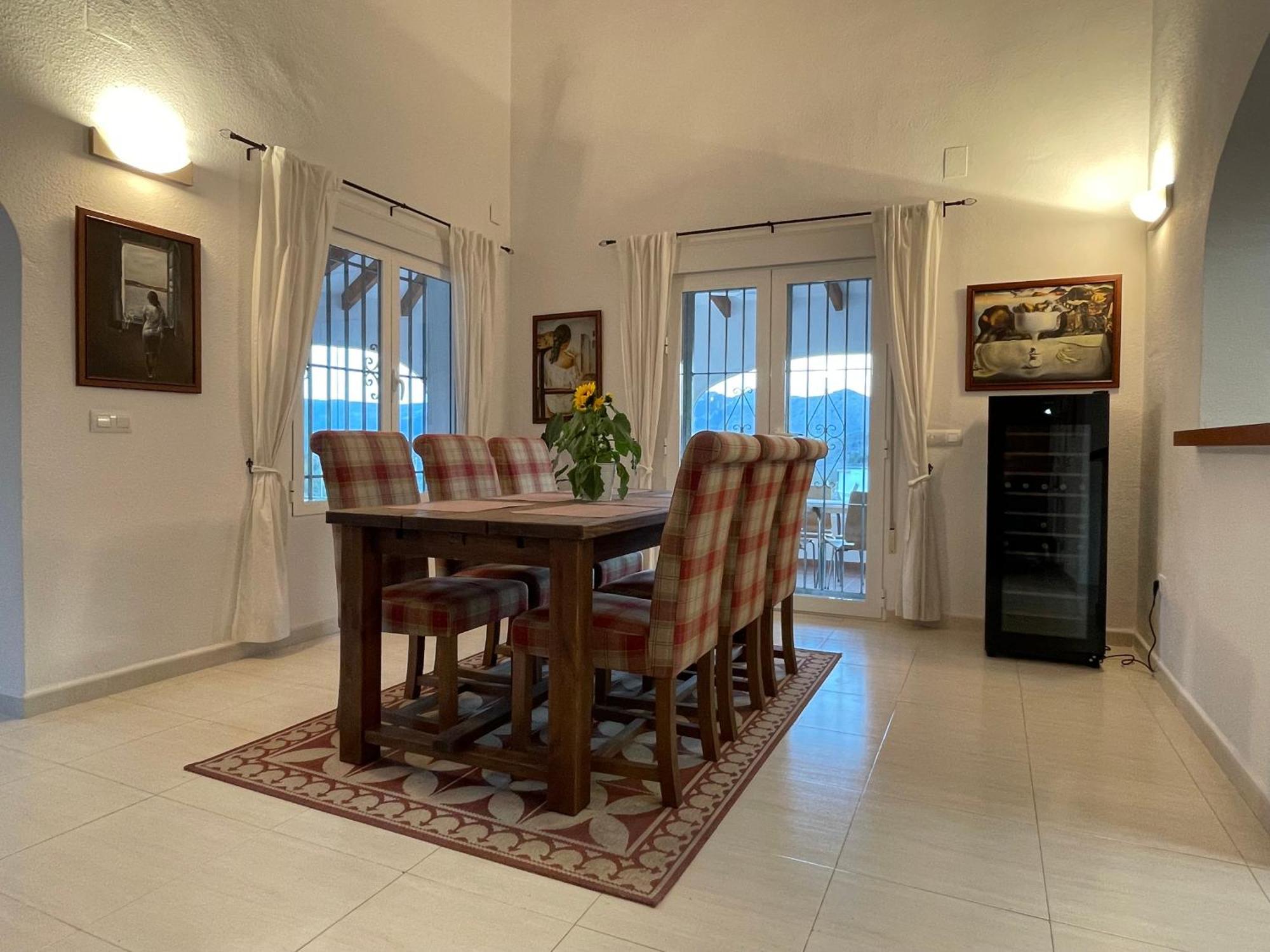 Casa Dalí lot of space, fantastic views&heated pool Monte Pego Exterior foto