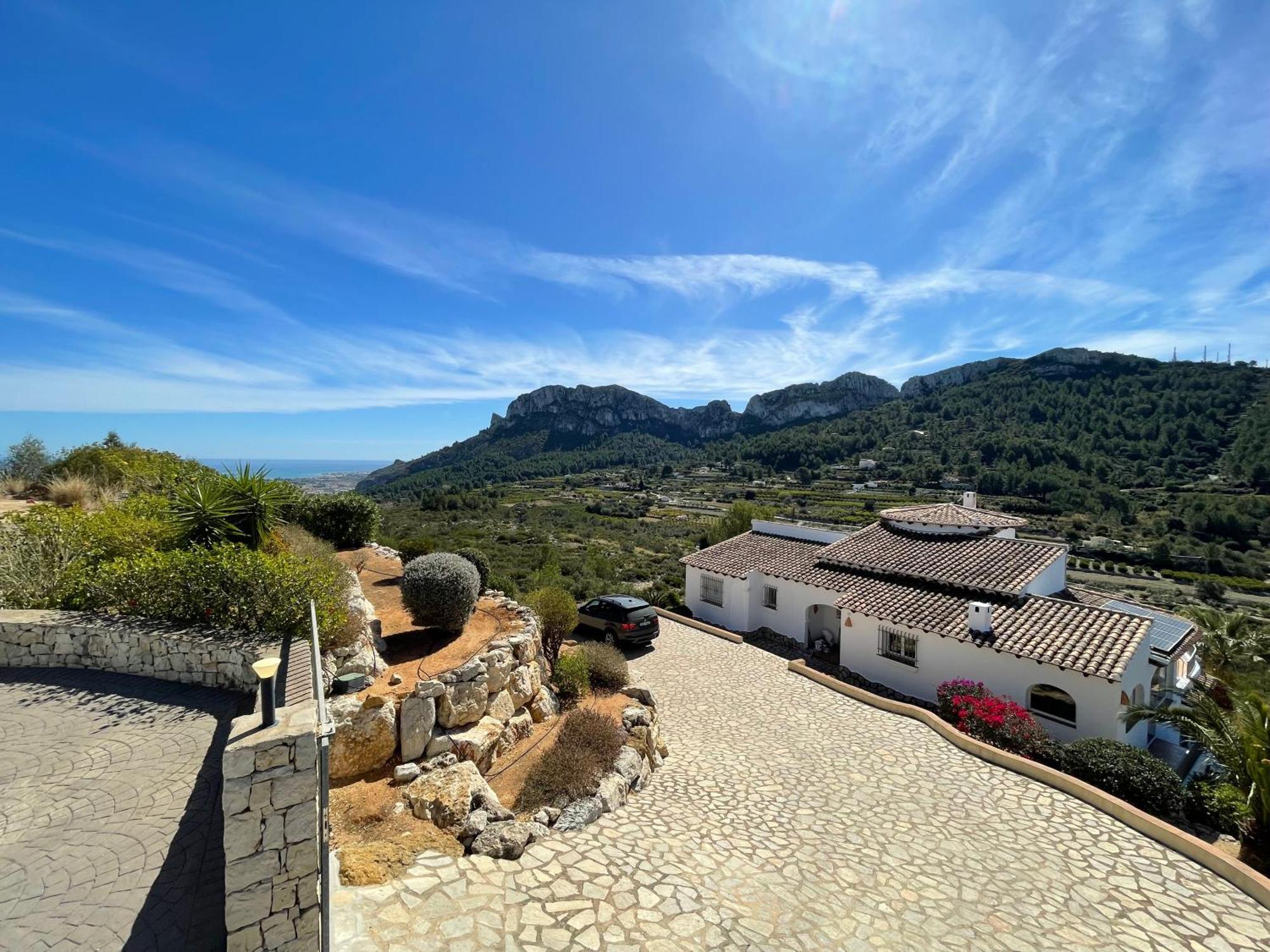 Casa Dalí lot of space, fantastic views&heated pool Monte Pego Exterior foto
